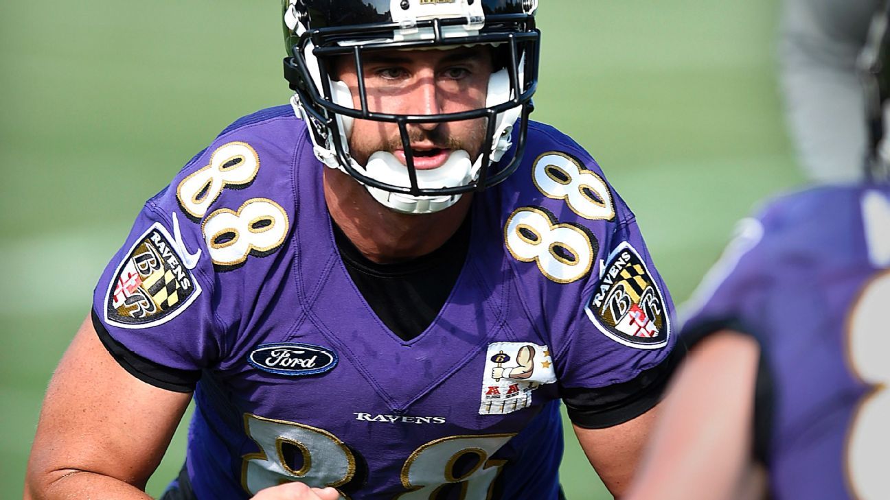 Dennis Pitta released by Ravens after another hip injury