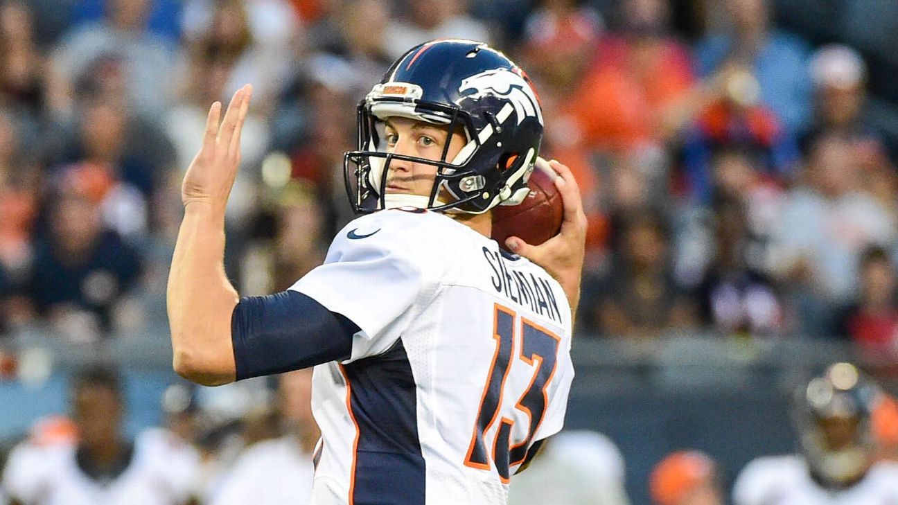 Trevor Siemian to start at quarterback for Denver Broncos - ESPN