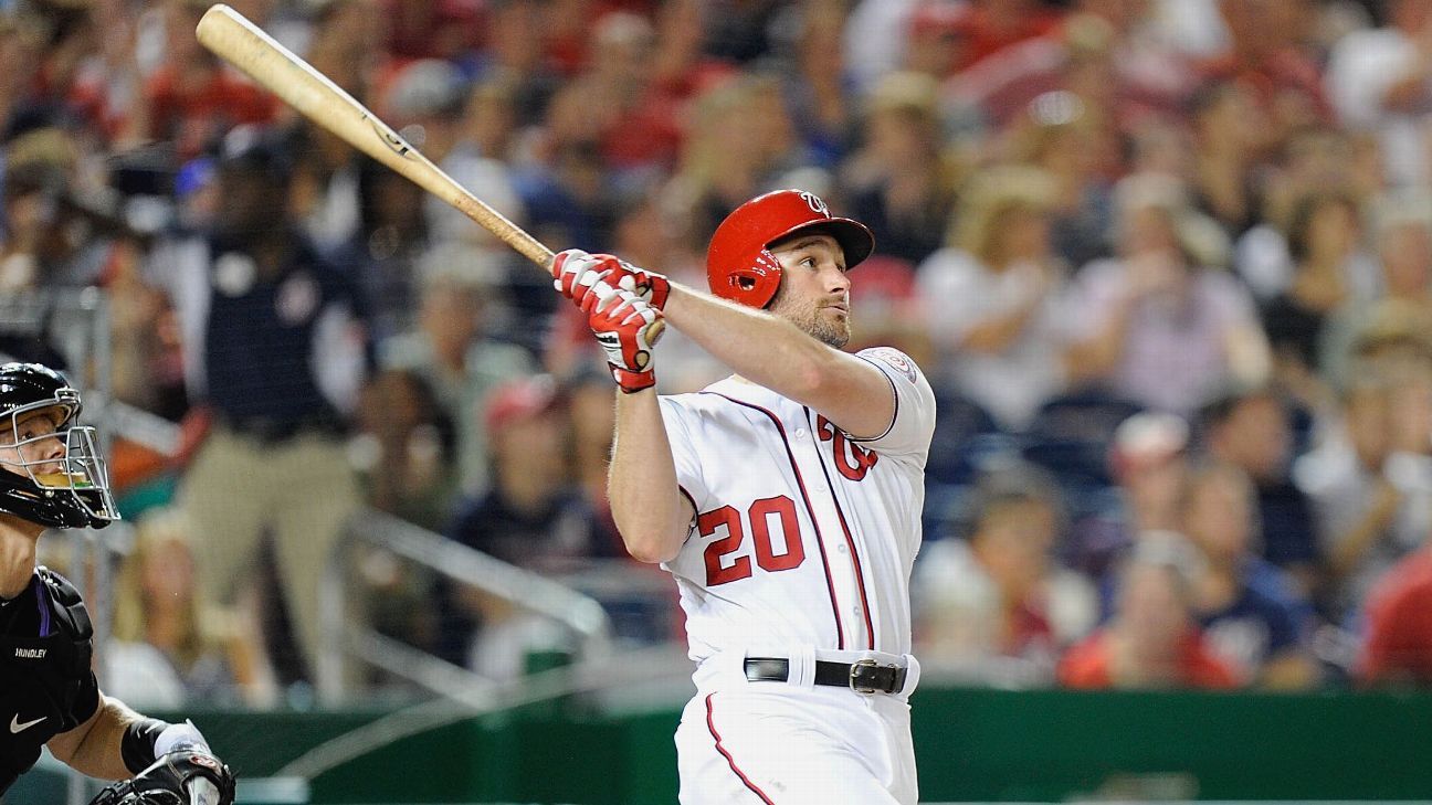 Nationals trade Daniel Murphy to Cubs, Matt Adams to Cardinals