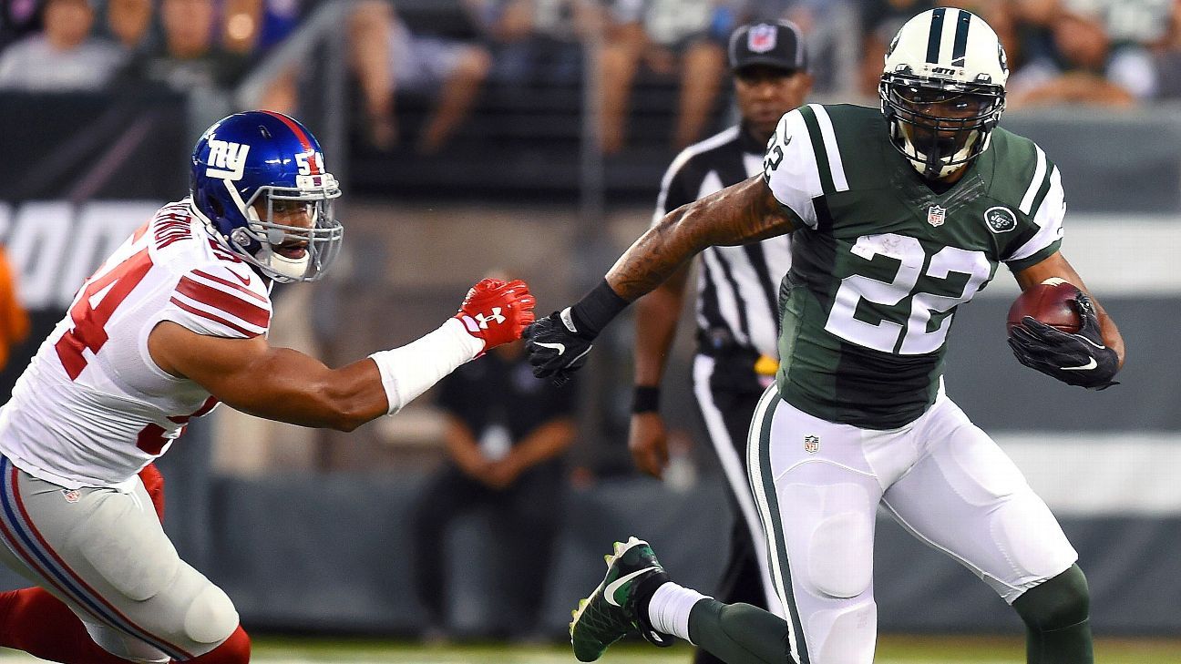 Matt Forte injury update: How to handle Jets RB vs. Bucs