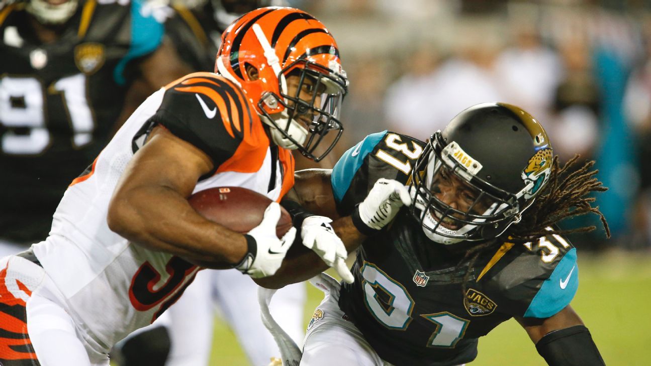 Bengals A.J. Green, Adam Jones injured vs. Jacksonville