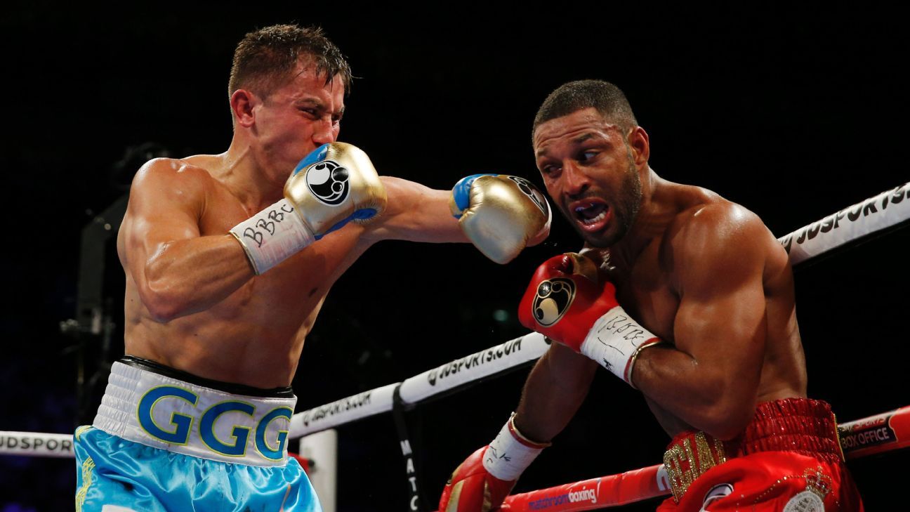 Gennady Golovkin defeats Kell Brook by fifth-round TKO when corner throws in towel