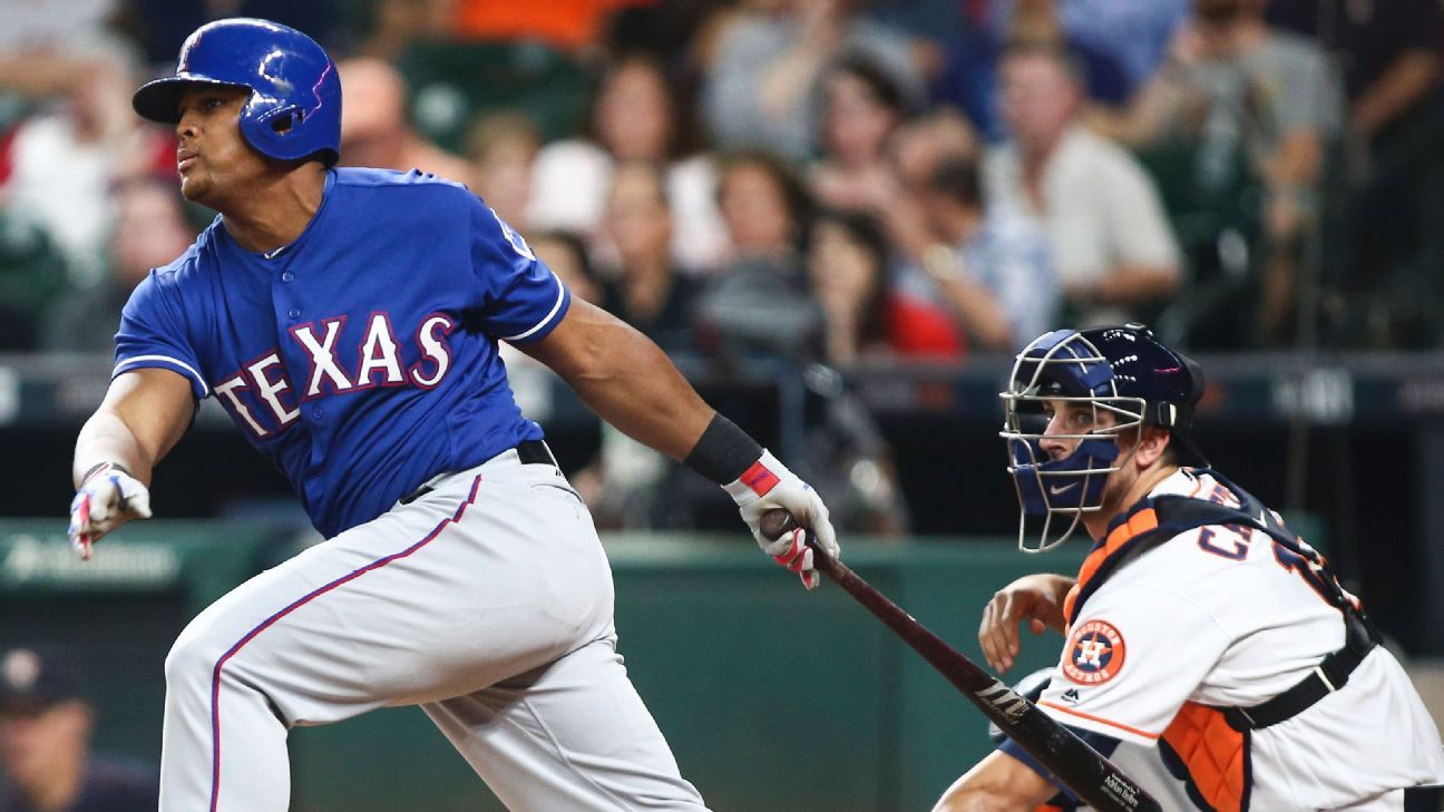 Adrian Beltre, Rougned Odor homer as Rangers top Astros