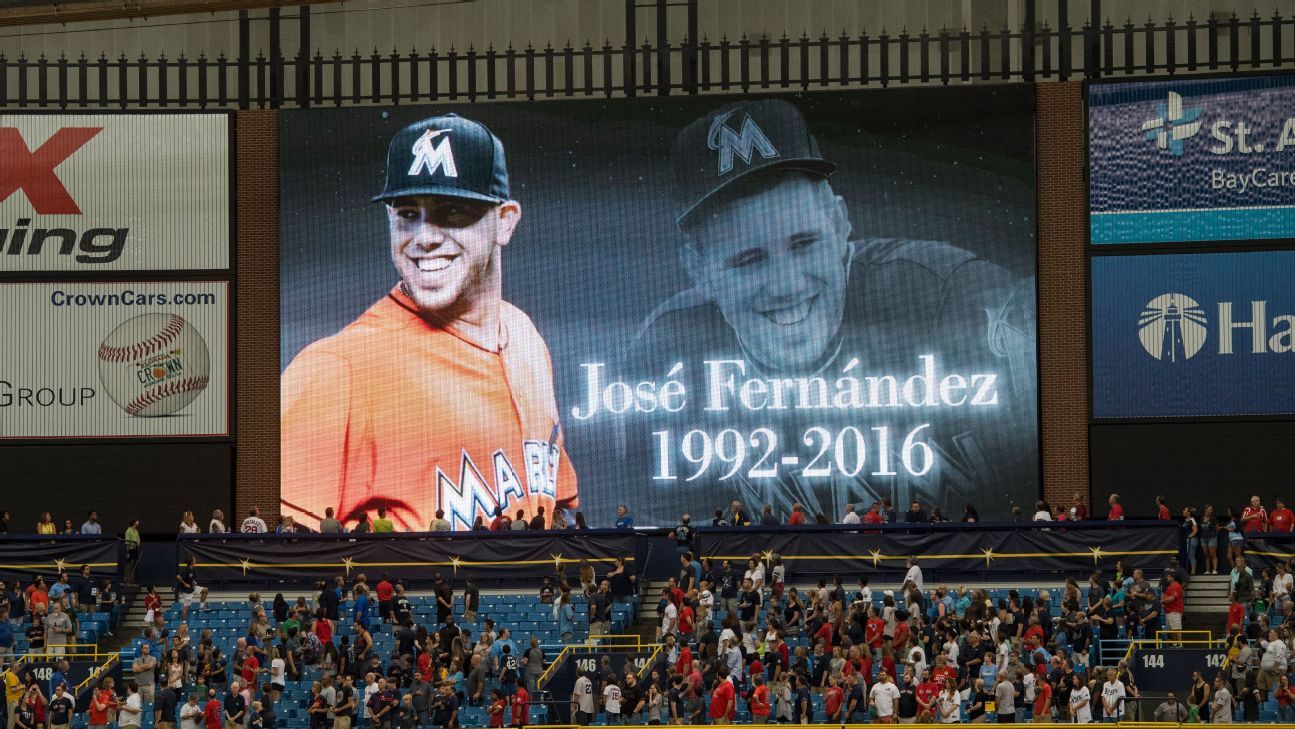 Pirates remember Marlins pitcher Jose Fernandez