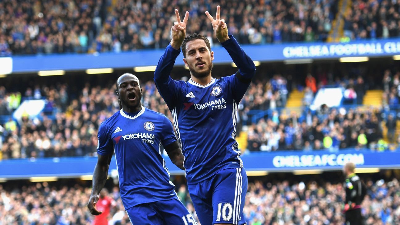 Eden Hazard - Chelsea goals dedicated to Willian in win over Leicester