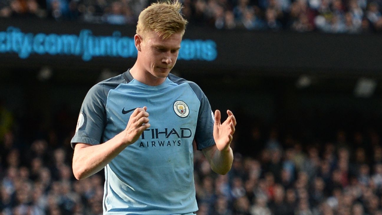 Sergio Aguero and Kevin De Bruyne show off Manchester City's new