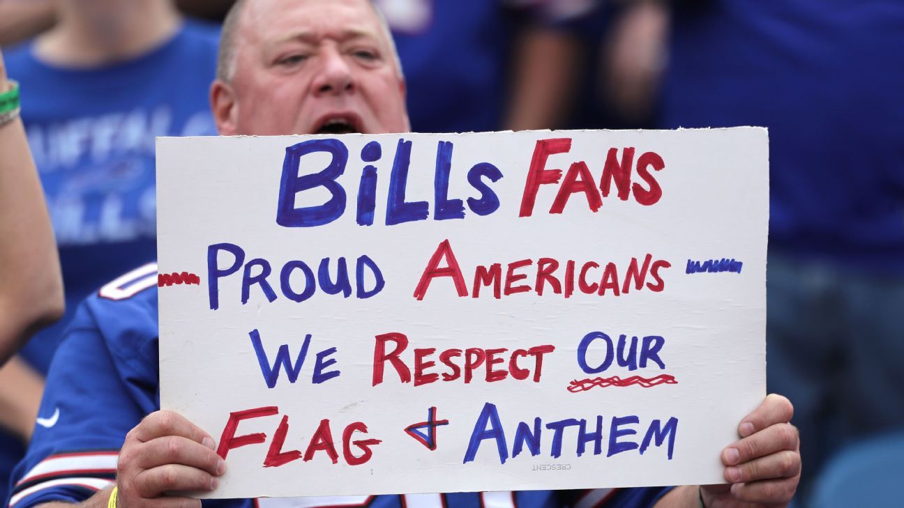 Buffalo fans target Colin Kaepernick for national anthem protest – The  Denver Post