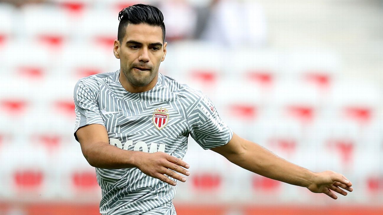 Monaco striker Radamel Falcao cleared to return after concussion - ESPN