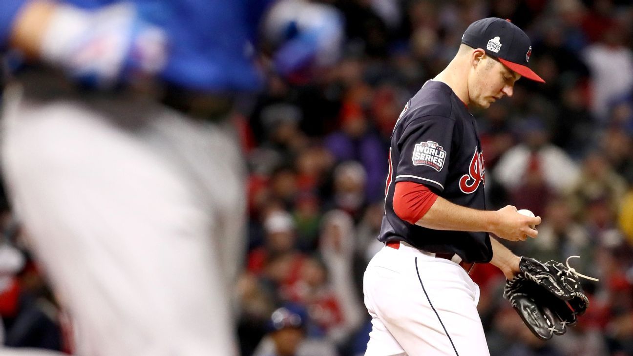 Cleveland Indians, Trevor Bauer struggle in World Series Game 2 - ESPN -  SweetSpot- ESPN