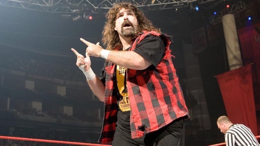 WWE - Mick Foley couldn't handle the mask of Mankind