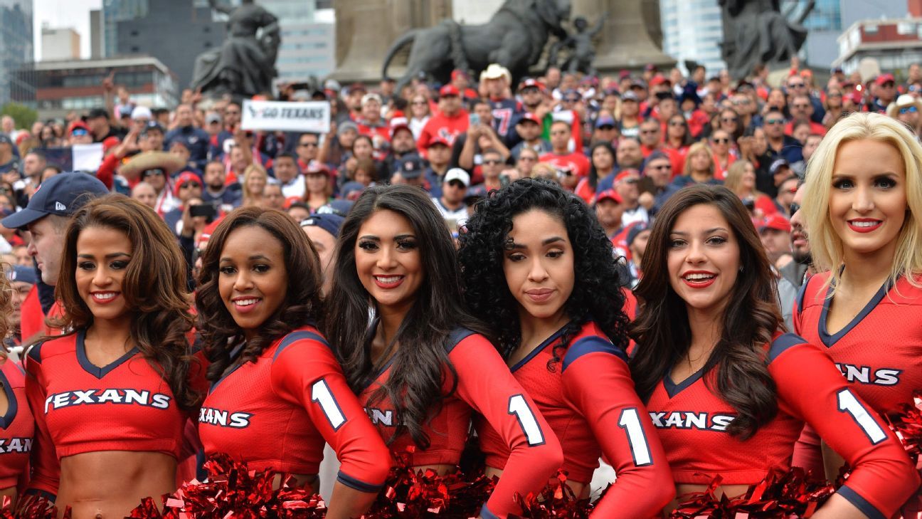 Houston Texans Cheerleaders Speaking Fee and Booking Agent Contact