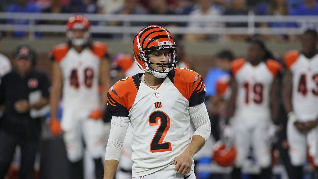 Mike Nugent Kicks A Field Goal To Give The Bengals A 10-7 Lead As The First  Half Expires - Cincy Jungle