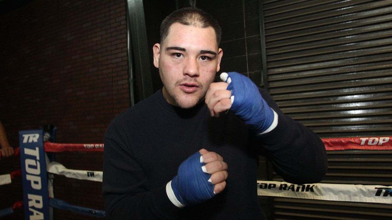 Heavyweight Andy Ruiz Jr. pushing himself to the limit ahead of title