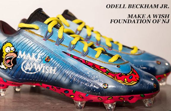 Odell Beckham's Most Personal Custom Cleats to Date