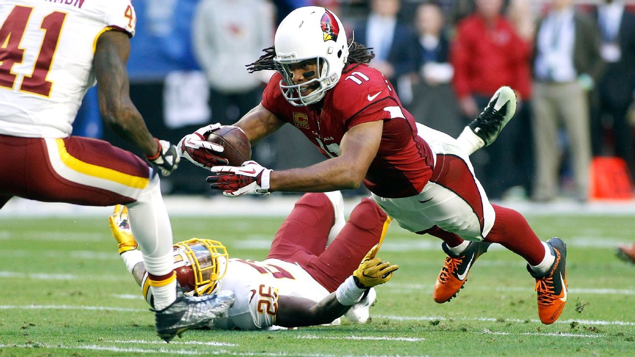 Larry Fitzgerald moves into 2nd on NFL's all-time receptions list - ESPN