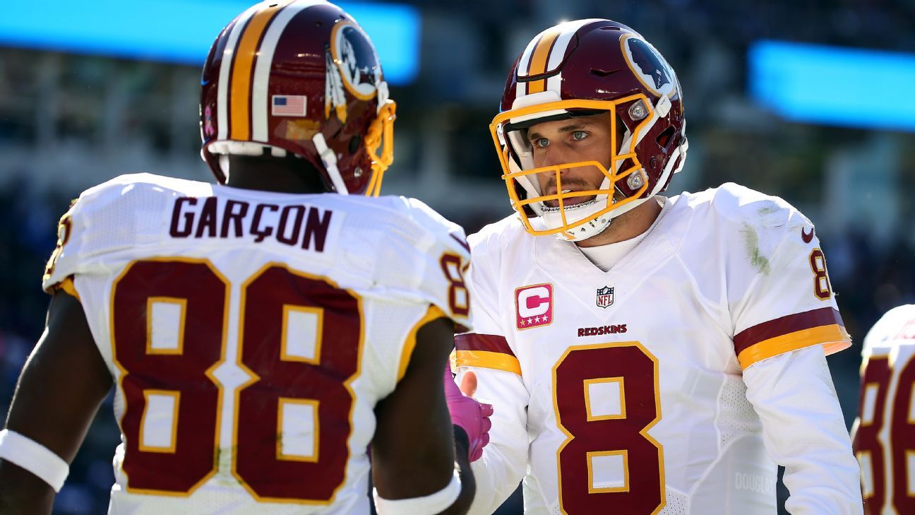 Pierre Garcon tells the Washington Redskins exactly what to do with Kirk  Cousins