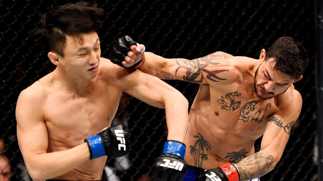 2016 Espn Com Fight Of The Year Cub Swanson Vs Doo Ho Choi Ufc Mma He currently competes as a featherweight in the ufc. cub swanson vs doo ho choi ufc mma