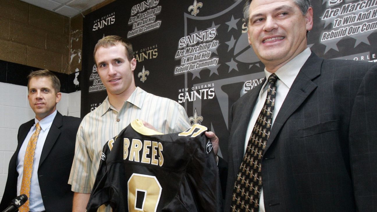 Saints GM Mickey Loomis: Drew Brees Can Play for New Orleans as