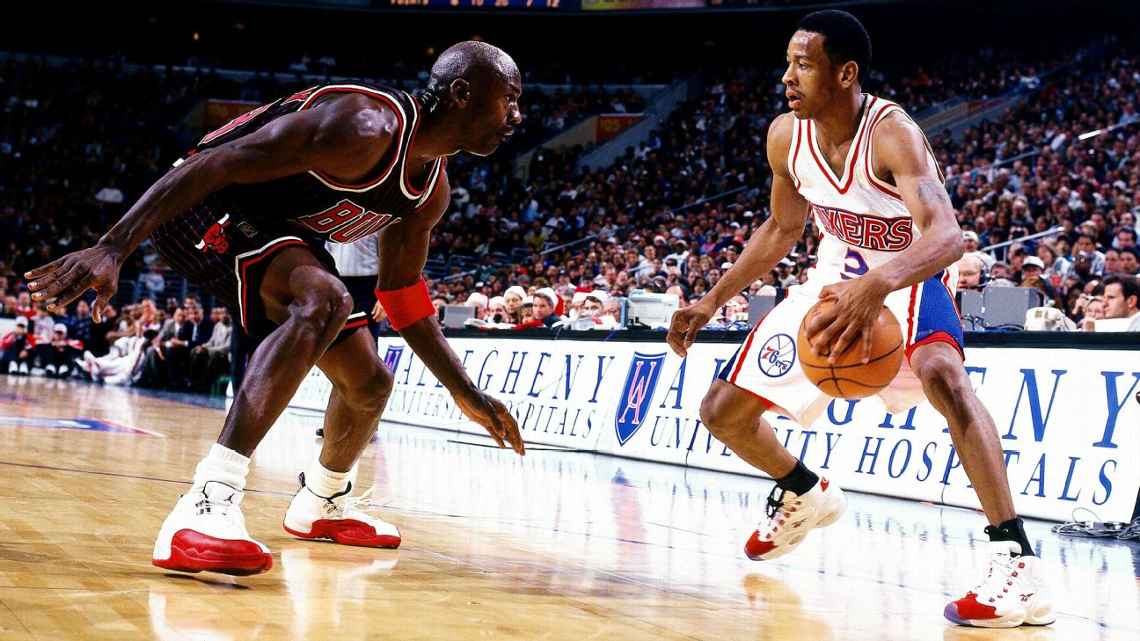 Allen Iverson versus Michael Jordan NBA