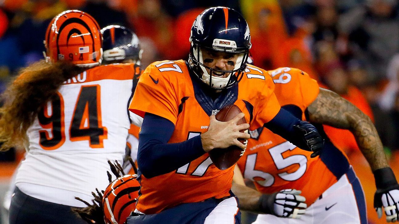 Denver Broncos to start Brock Osweiler against Cincinnati Bengals - ESPN