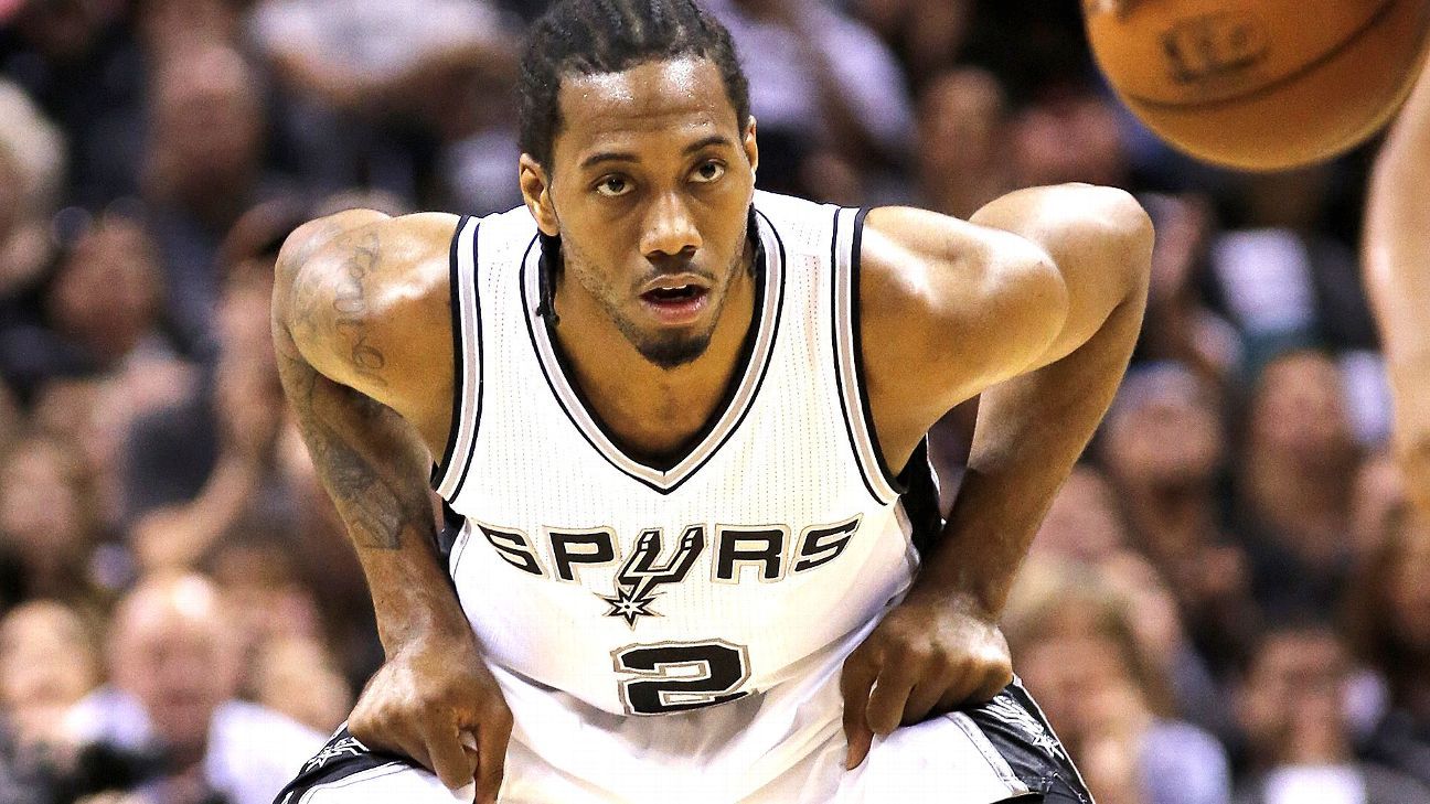 2014-15 Kawhi Leonard NBA Playoffs Game Worn San Antonio Spurs