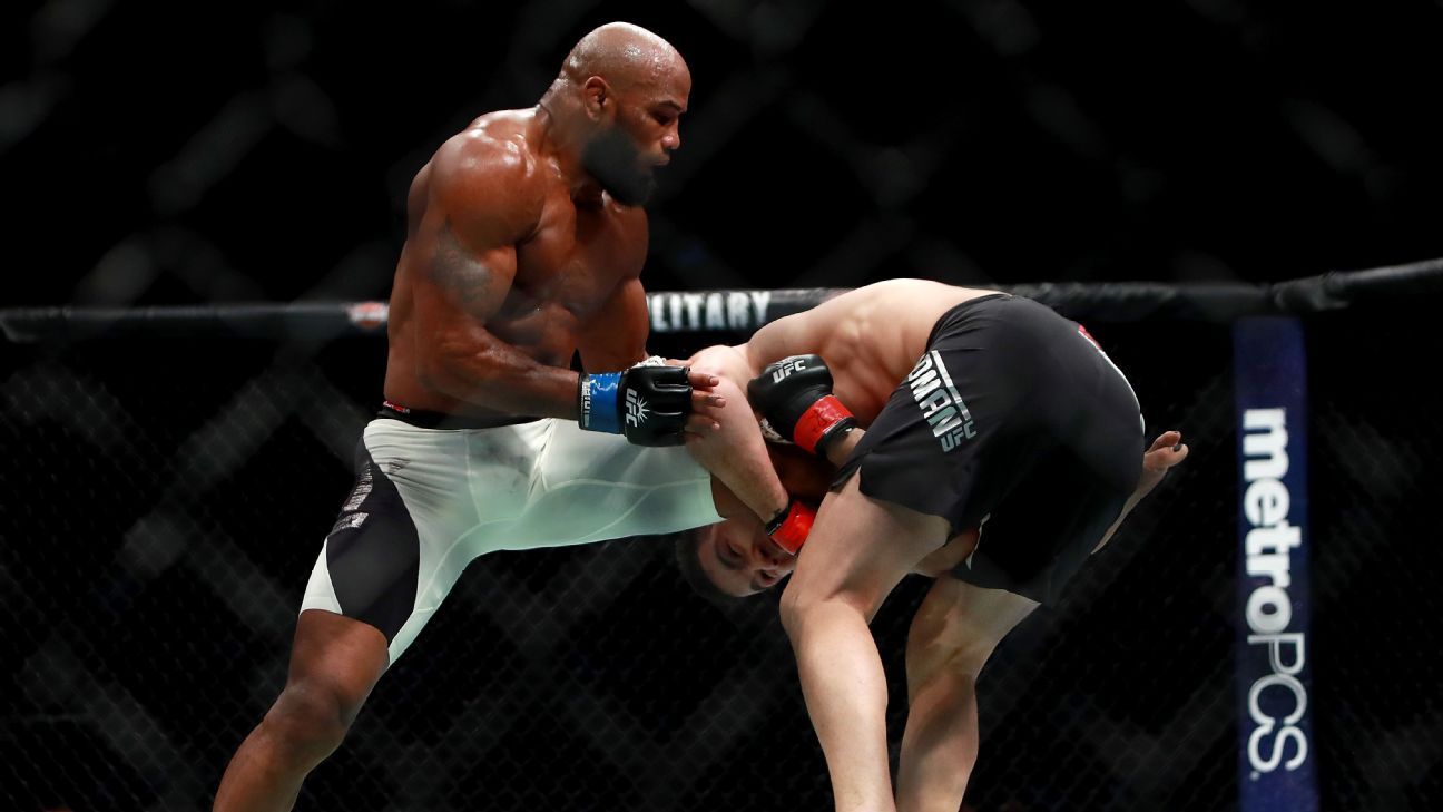 Yoel Romero produces the 2016 ESPN.com knockout of the ...