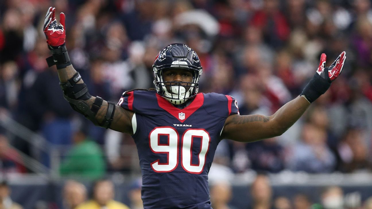 Texans pick up 5th-year option on DE Jadeveon Clowney - ESPN, image size:1296x729