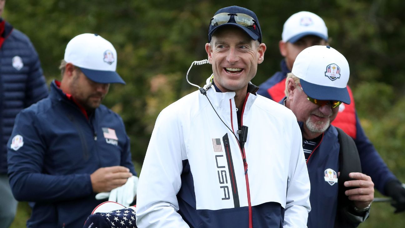 Jim Furyk named U.S. Ryder Cup captain