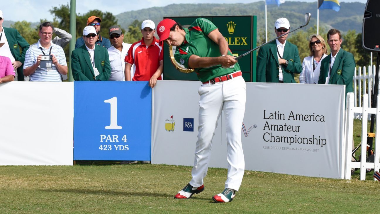 Alvaro Ortiz Wins Latin America Amateur Heads To Masters Espn