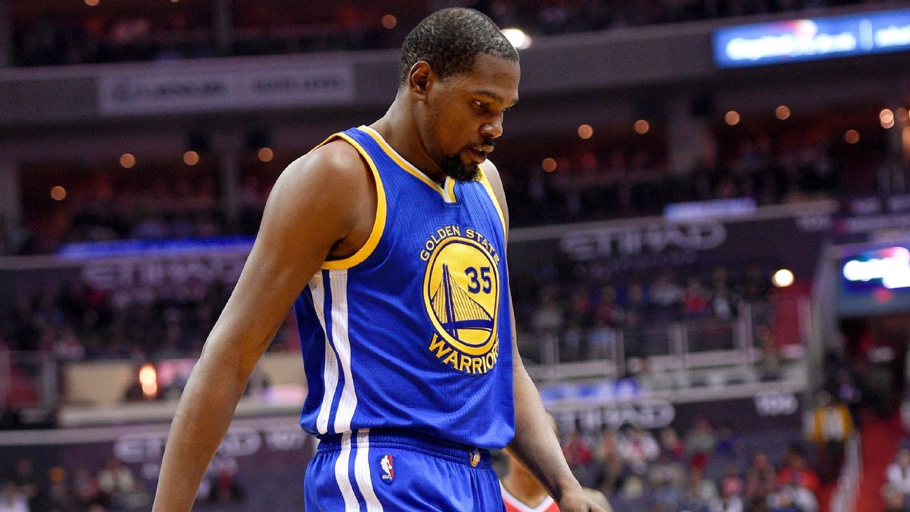 Concern over Kevin Durant�s injury overshadows Warriors
