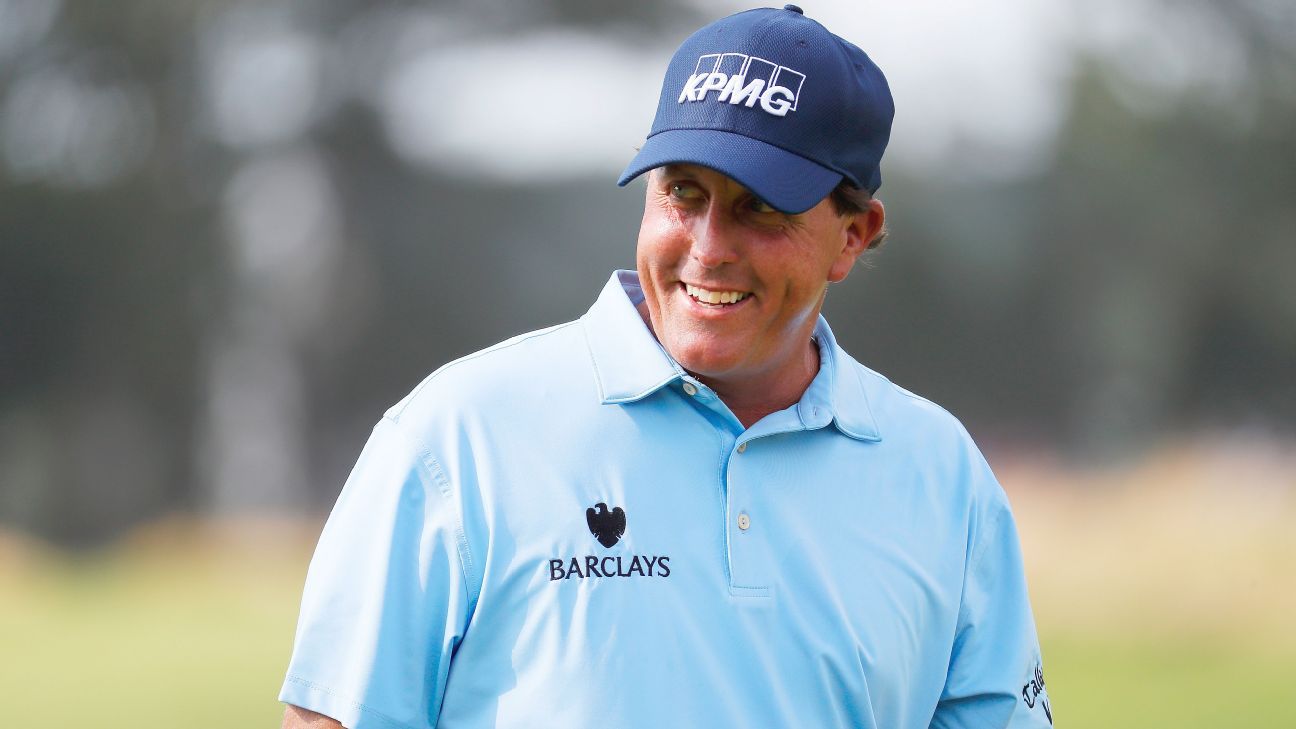 Phil Mickelson, sponsor Barclays part ways after nine years ESPN