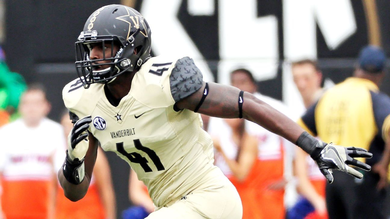 Giants' Jerry Reese checks out Vanderbilt's Zach Cunningham at pro day -  ESPN - NFC East- ESPN