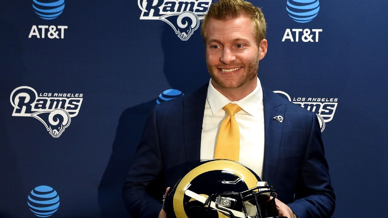 Rams' Sean McVay faces the Washington friends who helped make him