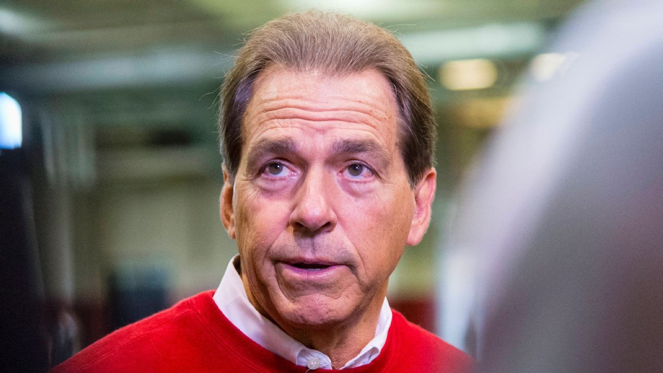 Alabama Crimson Tide Coach Nick Saban Defends LB Reuben Foster s 