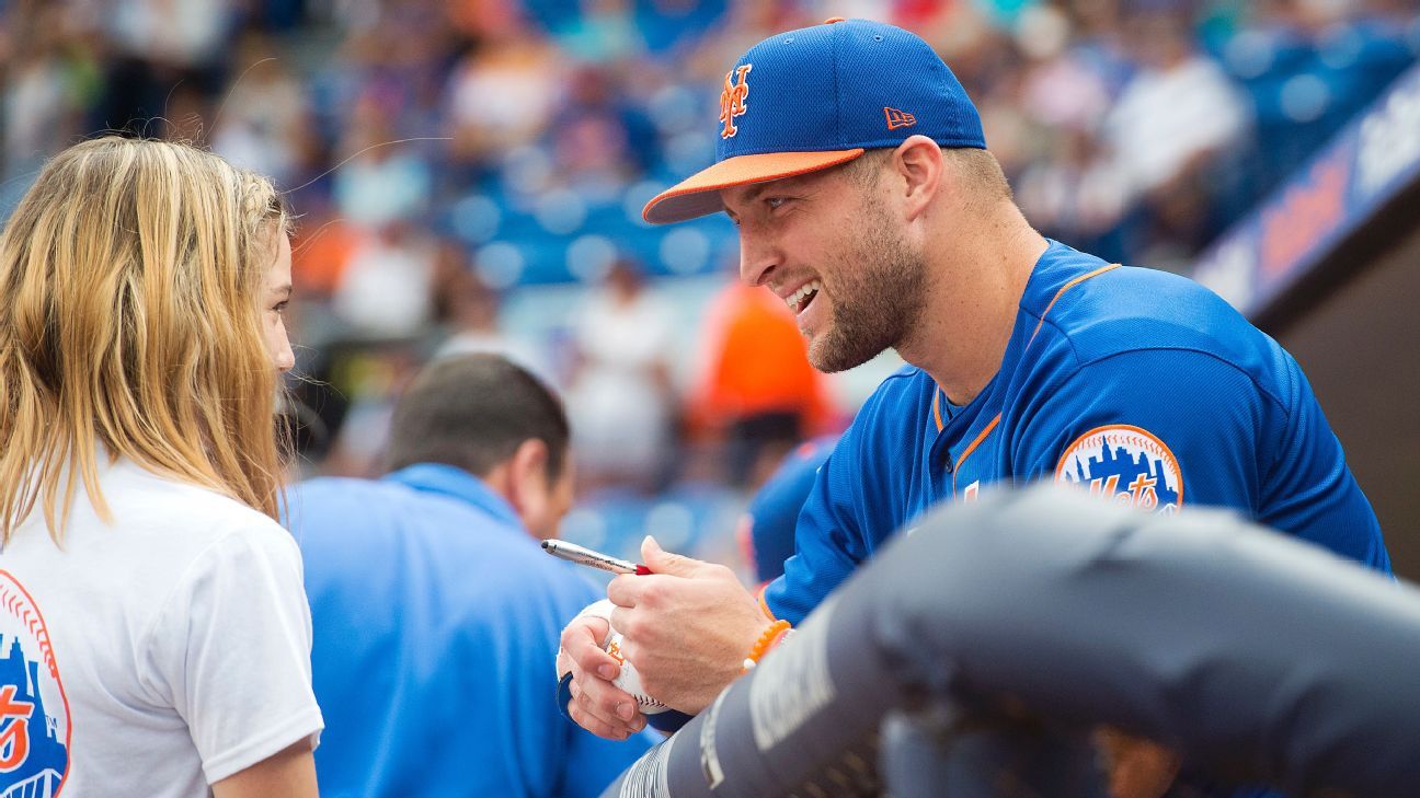 Tebow assigned to Mets' Class-A affiliate in Columbia, S.C.