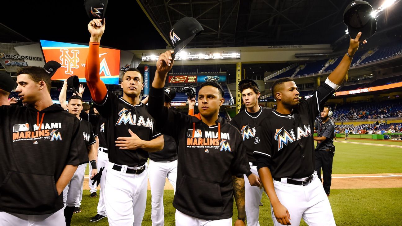 Marlins closer A.J. Ramos once gave up a homer to Giancarlo