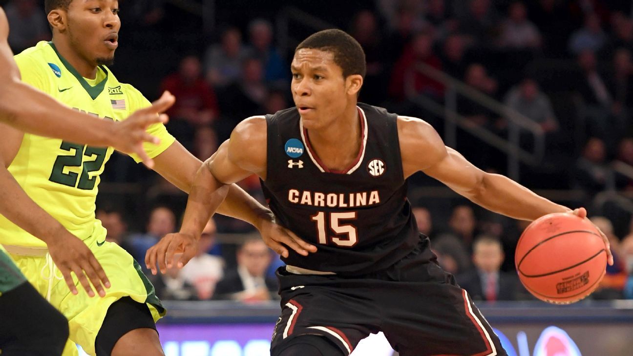 PJ Dozier of South Carolina Gamecocks to remain in NBA draft - ESPN