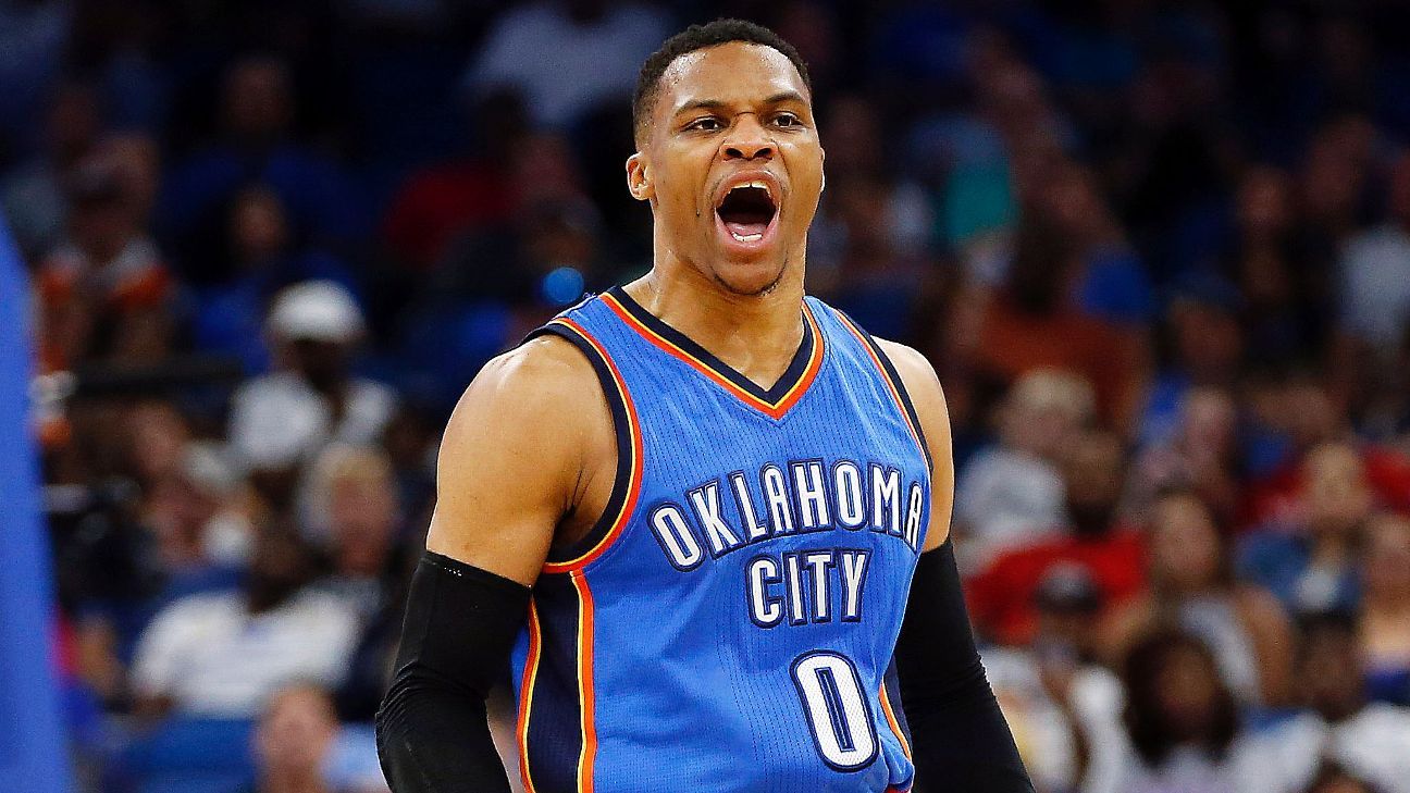 Westbrook's 29 points, triple-double lead Thunder past Cavs