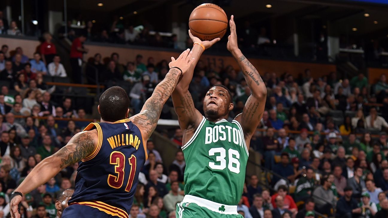 Marcus Smart's sizzling shot arrives just in time for Boston