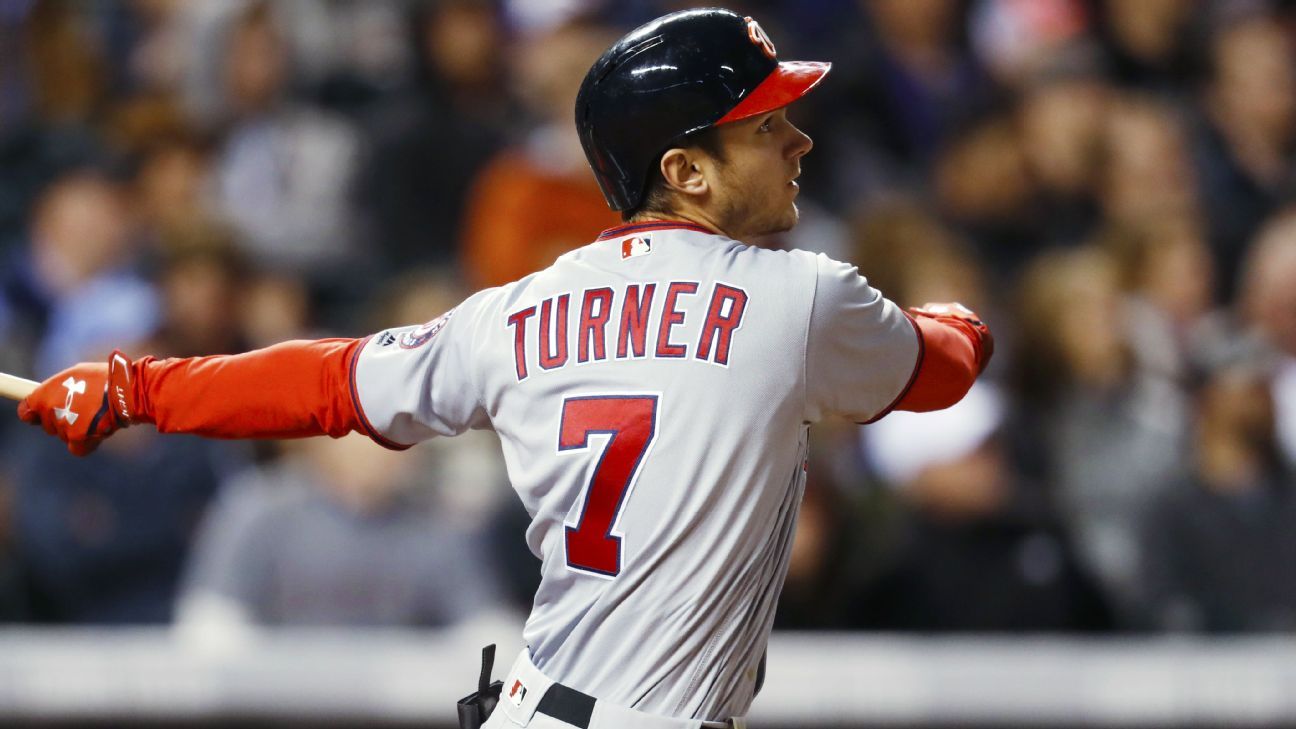 Trea Turner joins exclusive club on his birthday with third cycle