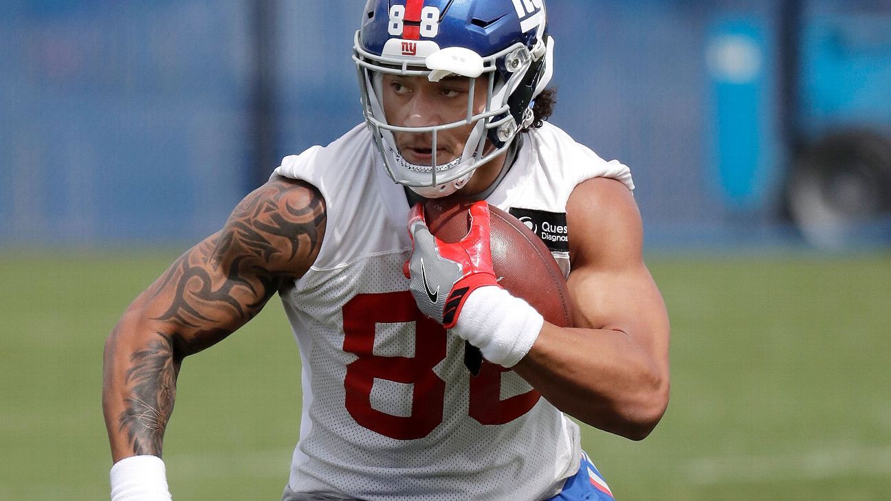 Evan Engram injury update: Giants TE cleared for training camp - DraftKings  Network