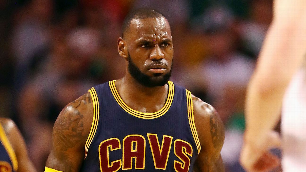 LeBron James of Cleveland Cavaliers is AllNBA for recordtying 11th