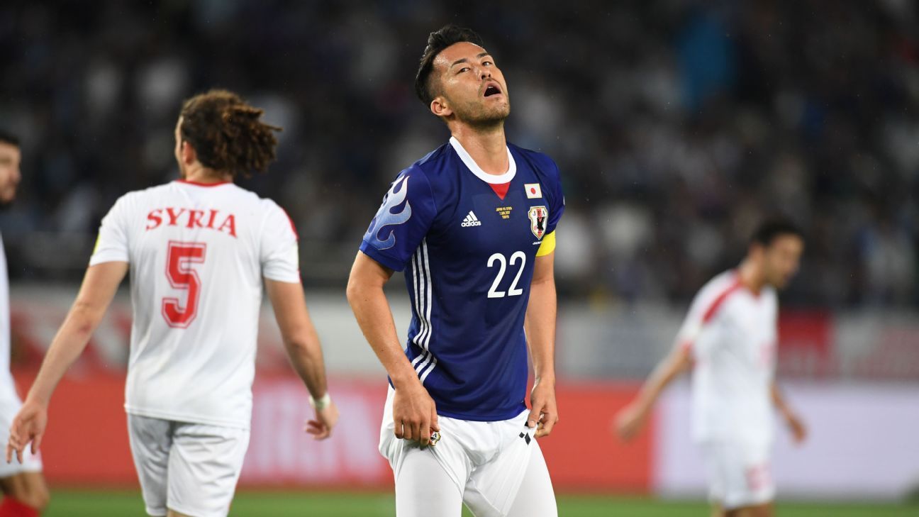 Japan Vs Syria Football Match Summary June 7 17 Espn