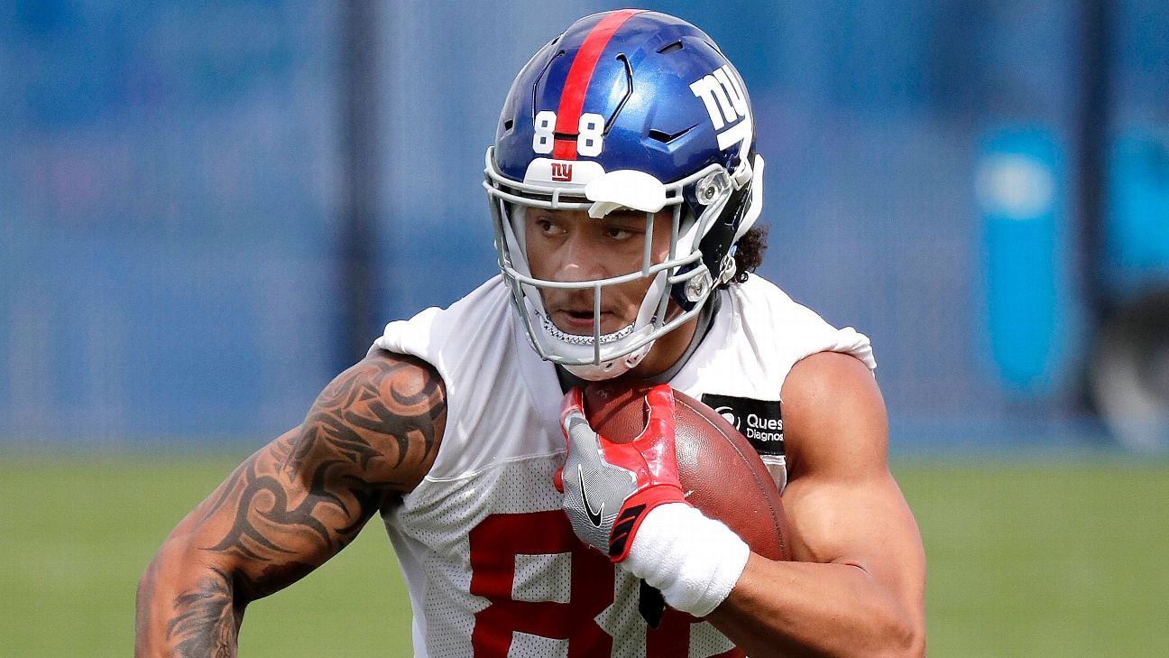 Giants' Evan Engram: Rhett Ellison 'the best teammate I ever had'