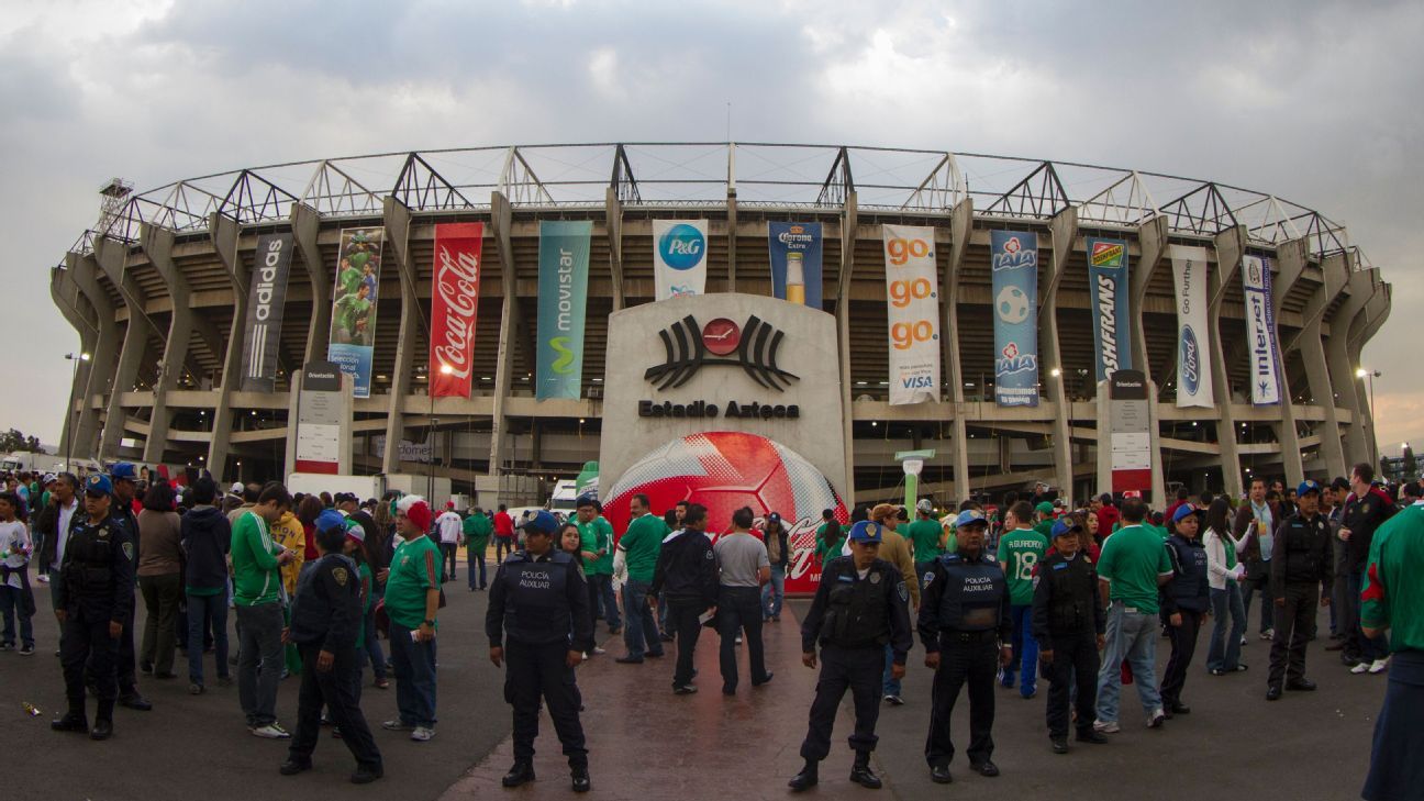 Estadio Azteca The only stadium to have three World Cups now Mexico will co  host 2026 - ESPN