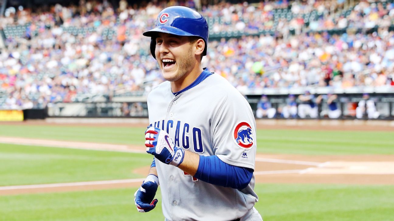 Chicago Cubs' Anthony Rizzo hits home run for first time in leadoff spot