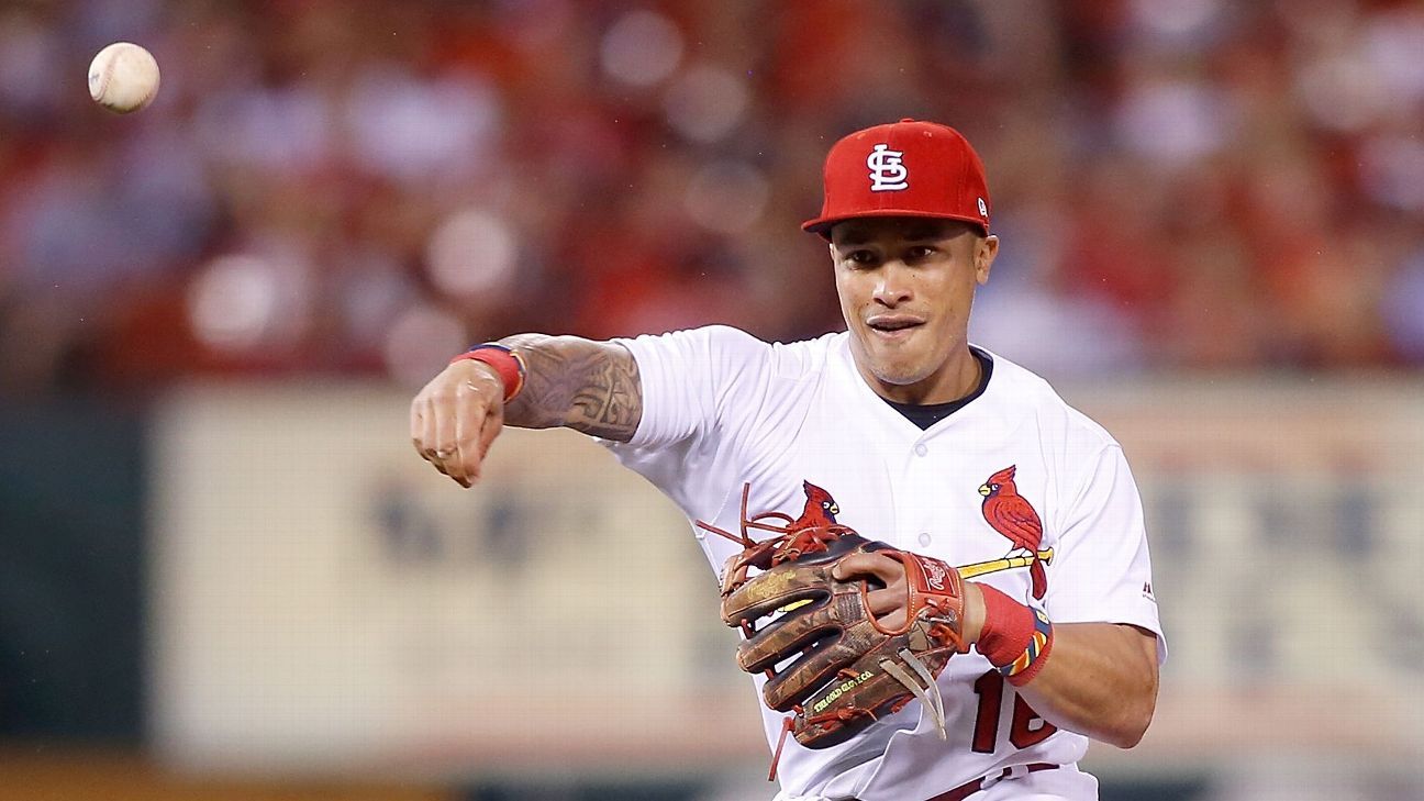 St. Louis Cardinals 2B Kolten Wong placed on DL with knee inflammation