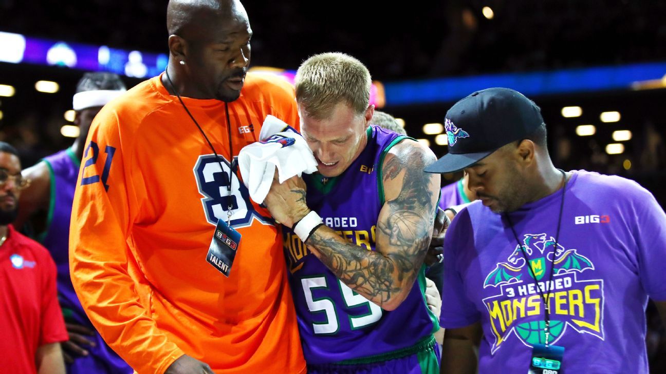 Jason Williams injures leg as BIG3 League begins ESPN