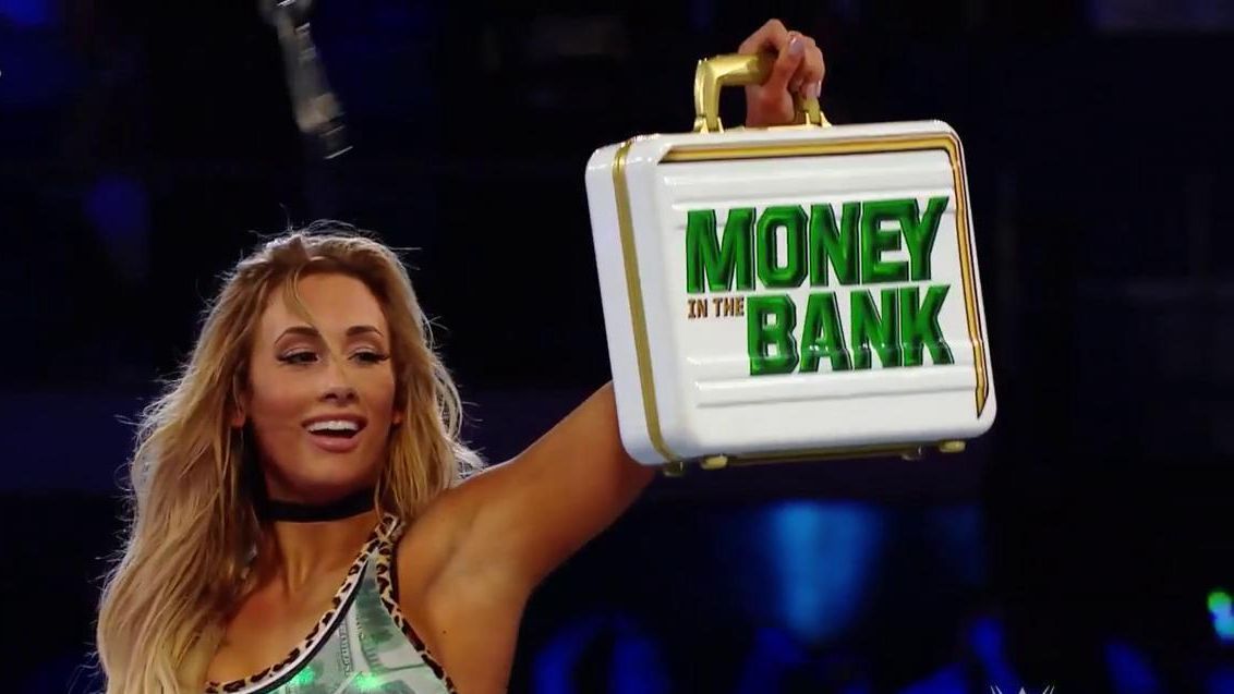 WWE Carmella strikes again with second win in women's Money in the
