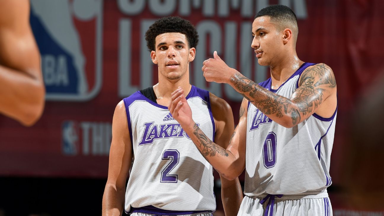 Los Angeles Lakers' Lonzo Ball working to get game back on track